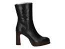 Zinda boots met hak zwart