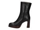 Zinda boots met hak zwart