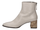 Zinda bottes à talon beige