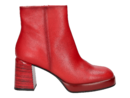 Hispanitas boots with heel red