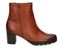 Gabor boots with heel cognac