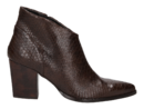 Zinda boots with heel brown