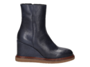 Louisa boots met hak blauw