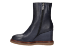 Louisa boots met hak blauw