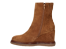 Louisa boots with heel cognac