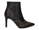 Lodi boots met hak zwart