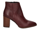 Debutto Donna bottes à talon bordeaux