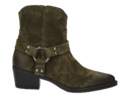 Debutto Donna boots met hak groen