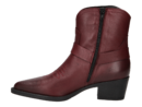 Debutto Donna boots met hak bordeaux