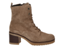 Gabor boots with heel taupe