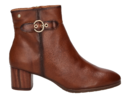 Pikolinos boots with heel cognac