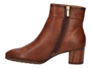 Pikolinos boots with heel cognac