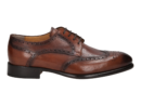 Calpierre lace shoes cognac