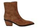 Jeannot boots met hak cognac