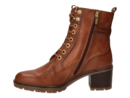 Pikolinos boots with heel cognac