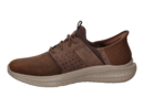 Skechers lace shoes cognac