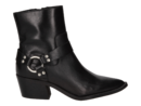 Tango boots met hak zwart