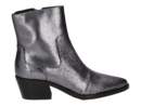 Tango boots with heel silver