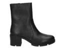 Tango boots met hak zwart