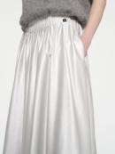 10 Days skirt silver