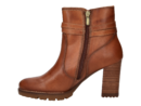 Pikolinos boots with heel cognac