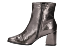 Tango boots with heel silver