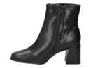 Tango boots met hak zwart