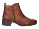 Pikolinos boots with heel cognac