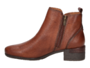 Pikolinos boots with heel cognac