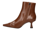 Bibi Lou boots with heel cognac