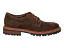 Clarks lace shoes cognac