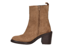 Belang boots with heel taupe