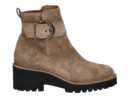 Paul Green boots with heel taupe