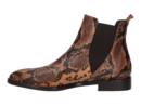 Gianluca Pisati boots cognac