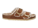 Birkenstock tongs cognac