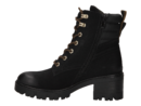 Jeep boots with heel black