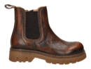 Ocra bottines cognac