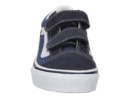 Vans velcro blauw